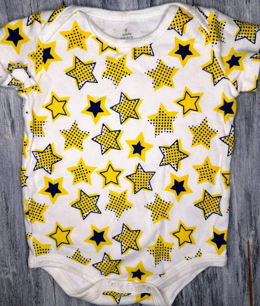 Baby Starters: Star Bodysuit- 9m