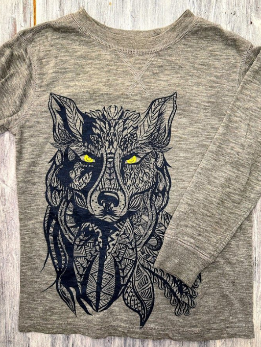 Bailey's Pt.: Wolf Graphic Tee- 4/5