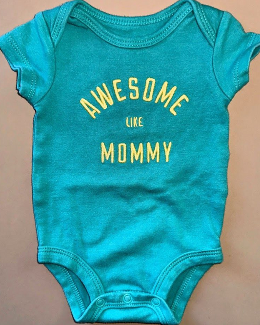 Carter's: 'Awesome like Mommy' Bodysuit- Newborn