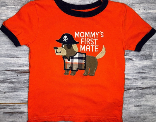 Carter's: 'Mommy's First Mate' Tee- 24m