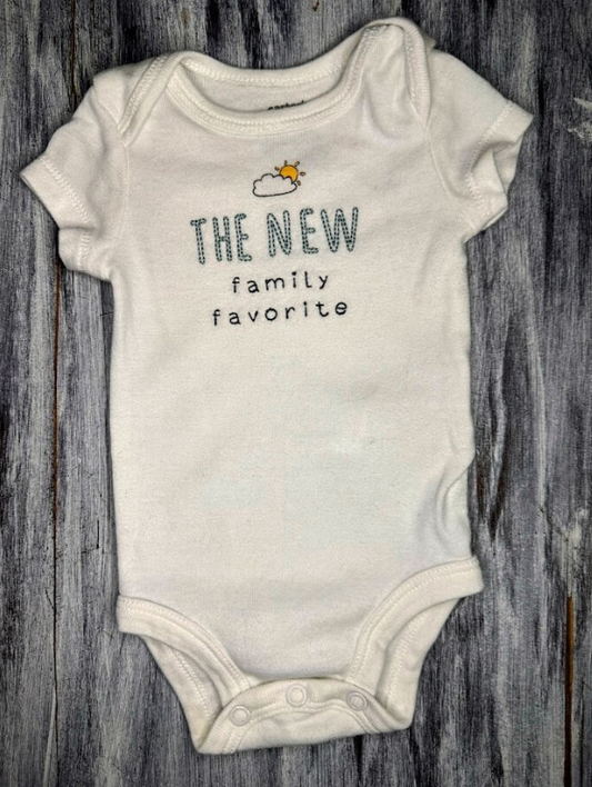 Carter's: 'The New Family Favorite' Bodysuit- Newborn