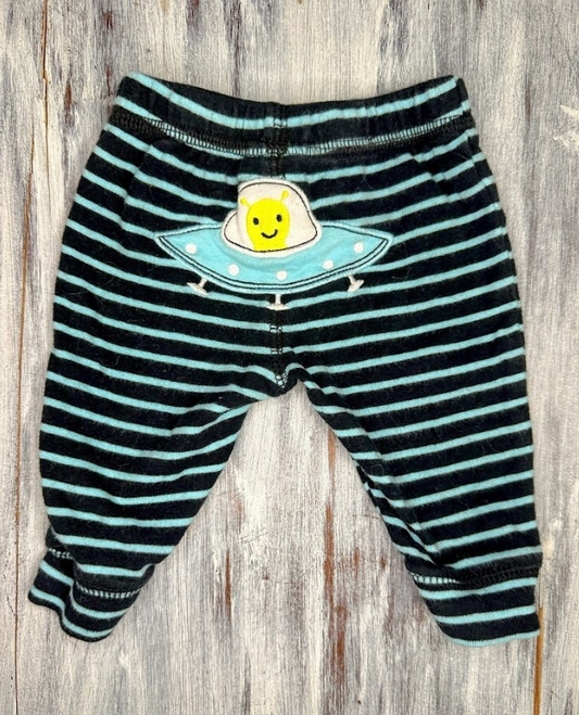 Carter's: Alien Stripe Pants- Newborn