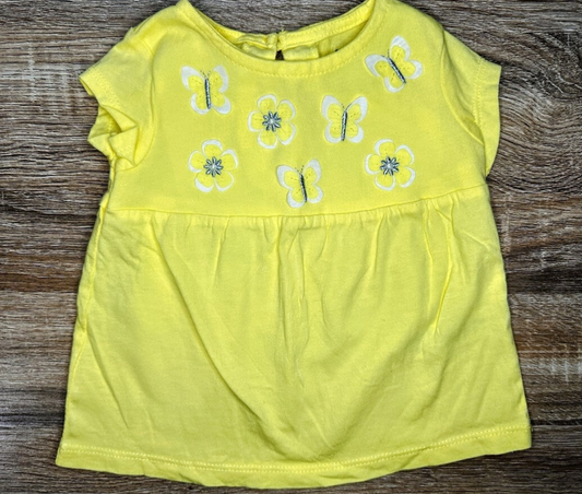 Carter's: Butterfly Top- 6m