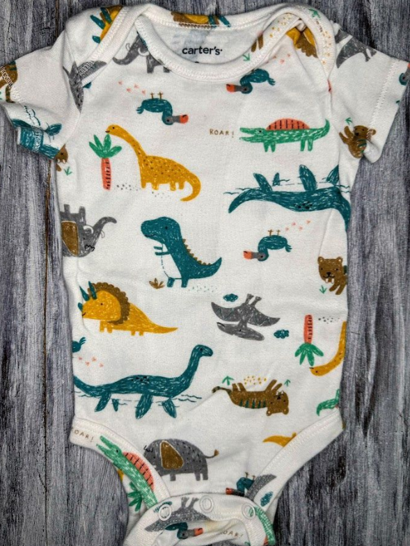 Carter's: Dino Bodysuit- 3m