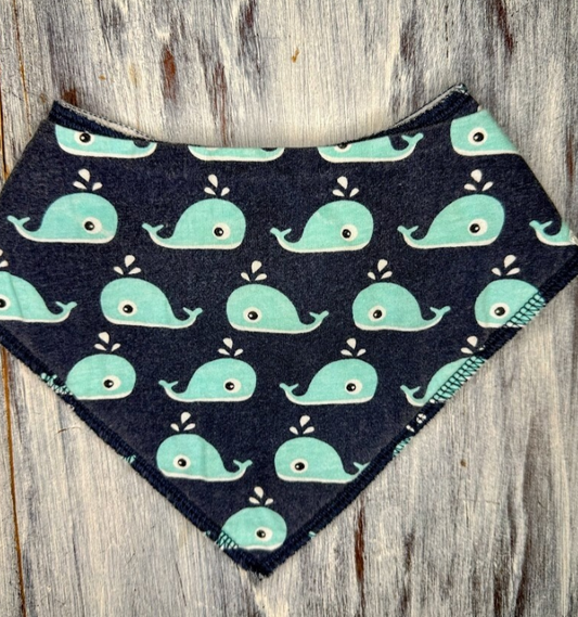 Whale Bib- OS