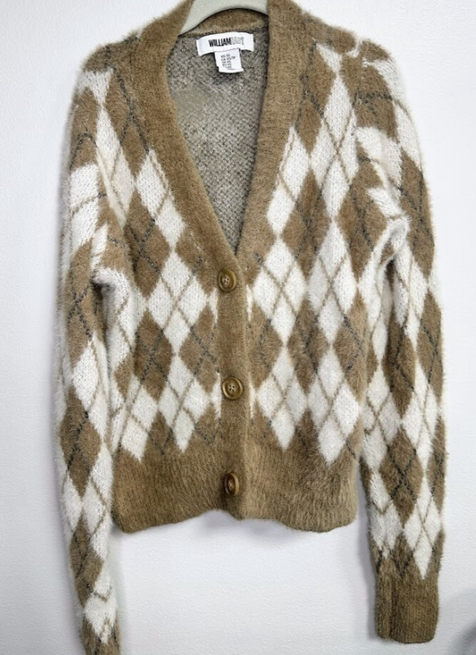 William Rast: Sweater Cardigan- 6/6x