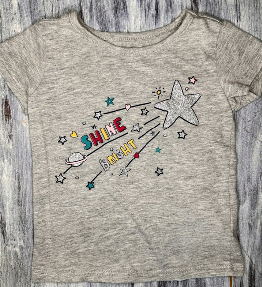 Wonder Nation: 'Shine Bright' Graphic Tee- 3T