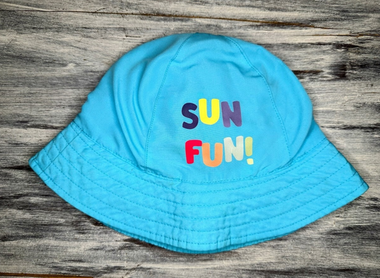 Wonder Nation: 'Sun Fun' Velcro Bucket Hat- OS