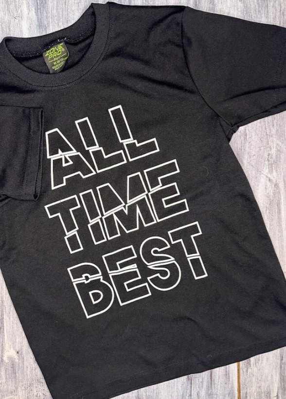 Zone Pro: 'All Time Best' Dri Fit Tee- 8/10