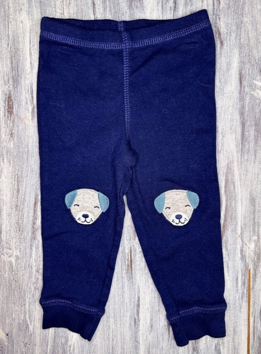 Carter's: Navy Puppy Pants- 12m