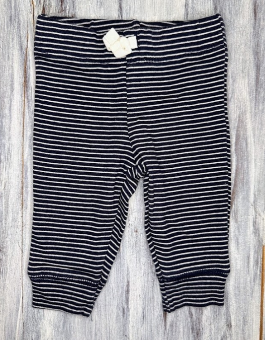 Carter's: Navy Stripe Pants- 3m