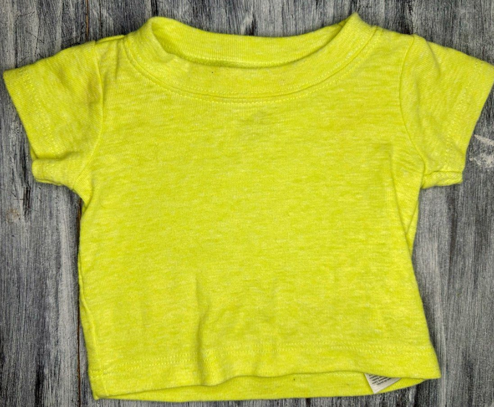 Carter's: Neon Yellow Tee- Newborn