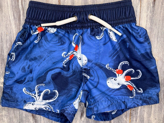 Carter's: Octopus Swim Shorts- 3/6m