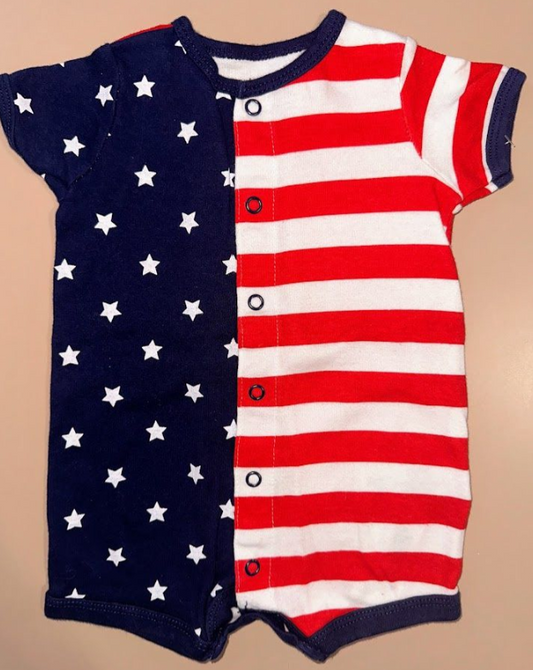 Carter's: Patriotic Romper- 3m