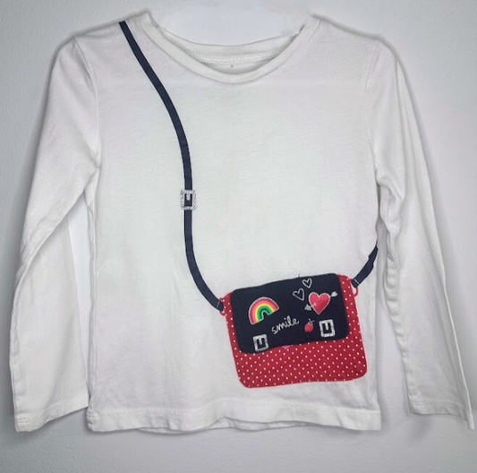 Carter's: Purse Graphic Tee- 3T