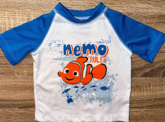 Disney: 'Nemo Rules' Rashguard- 6m