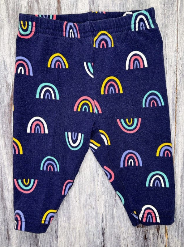 Carter's: Rainbow Leggings - 3m