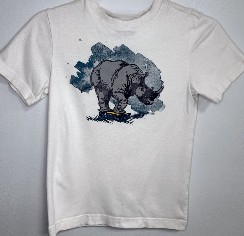 Gymboree: Rino Graphic Tee- 7