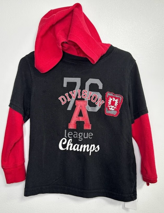 Healthtex: 'Champs' Graphic Top- 4T