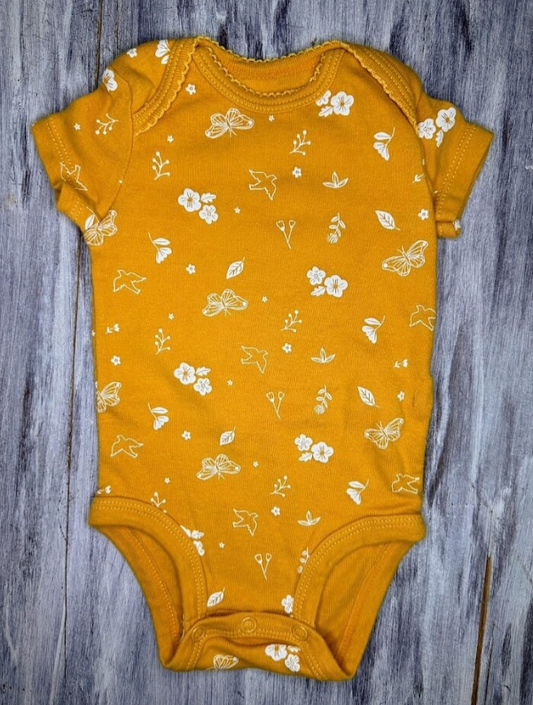 Carter's: Yellow Spring Bodysuit- 3m