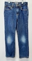 Cat & Jack- Relaxed Straight Jeans- 8