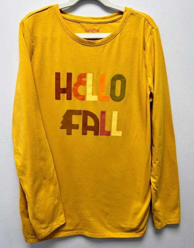 Cat & Jack: 'Hello Fall'- XL (14/16)