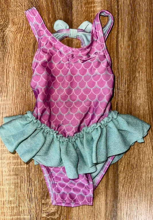 Cat & Jack: Mermaid One Piece Swim- 12m