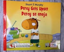 'Percy Gets Upset' Bilingual Book