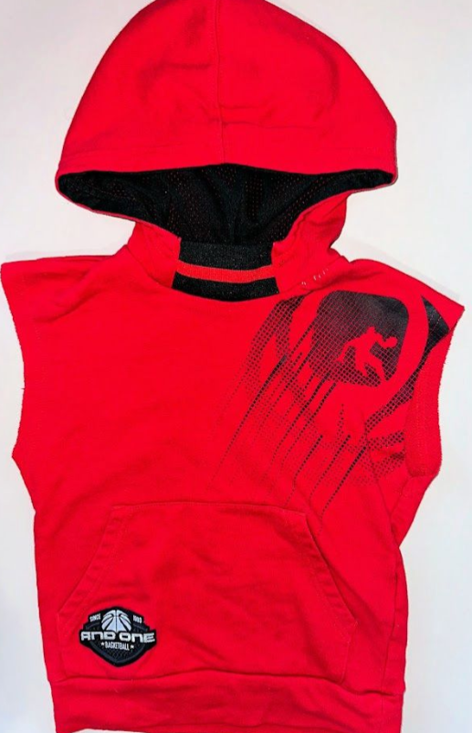 And1: Red Hooded Tank- 4/5