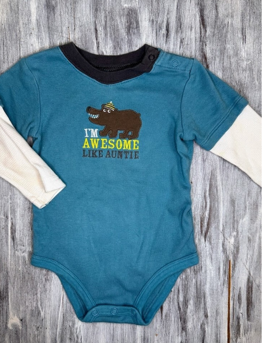 Carter's: 'Awesome like Auntie' Bodysuit- 9m