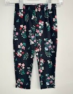 Carter's: Floral Leggings- 24m (2T)