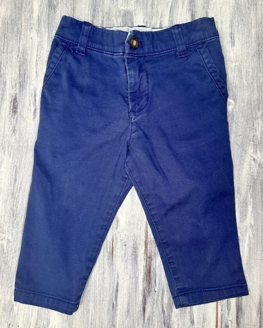 Carter's: Navy Chino Pants- 9m